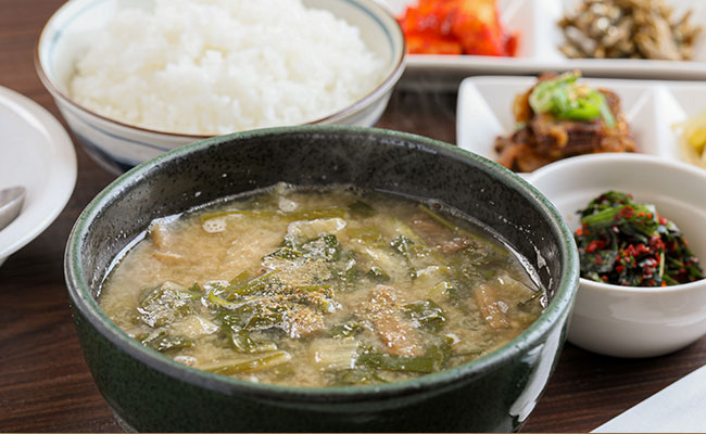 どじょう汁定食